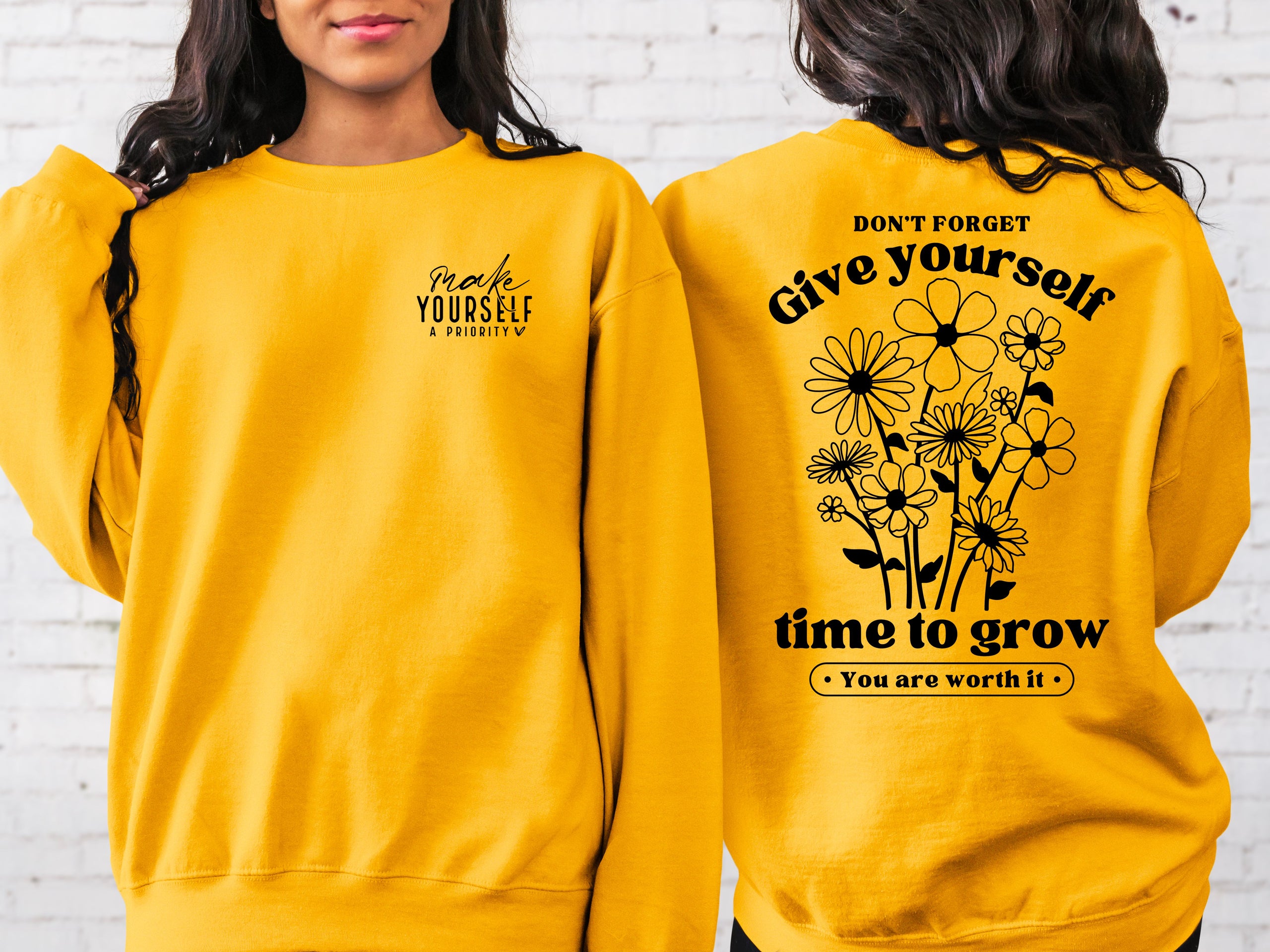 Aesthetic Motivational Sweatshirts Inspire Kindness and Positivity in Style DECOTA NATURALS LLC